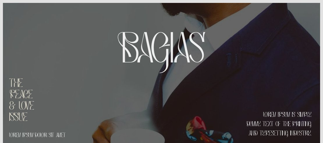 Bagias Font