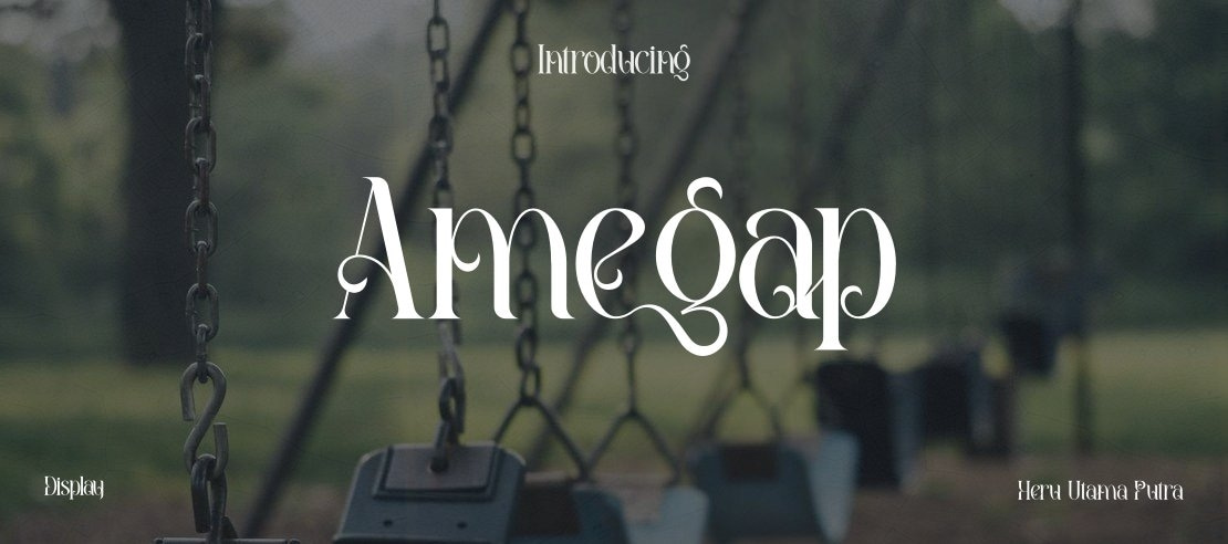 Amegap Font