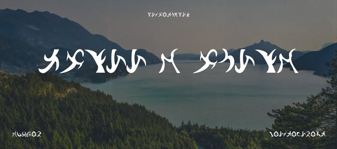 Drenn_s_Runes Font