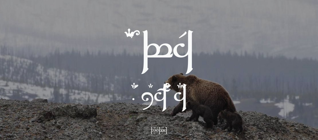 Tengwar Elfica Font Family