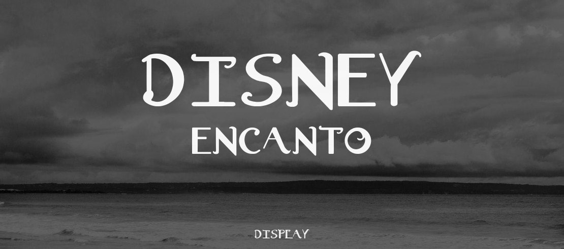 Disney Encanto Font