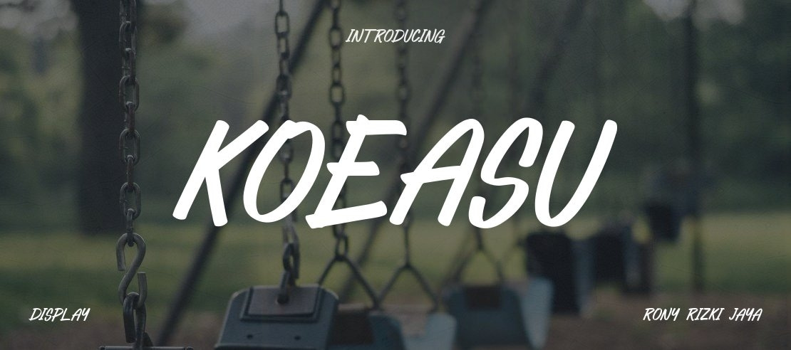 KOEASU Font