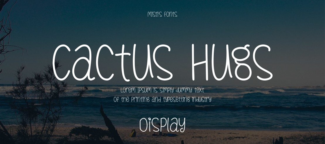 Cactus Hugs Font