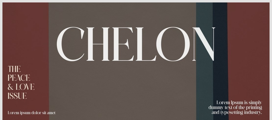 CHELON Font Family
