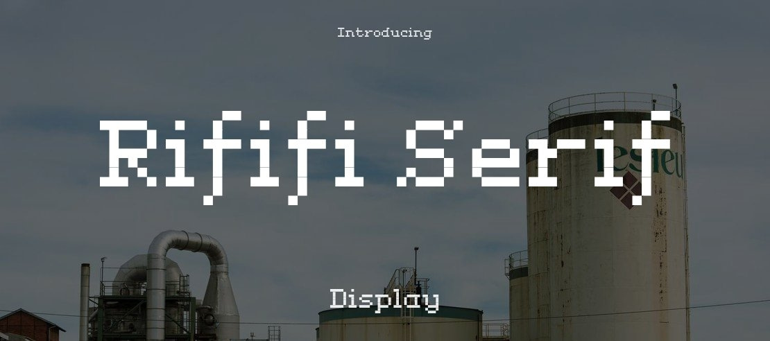 Rififi Serif Font