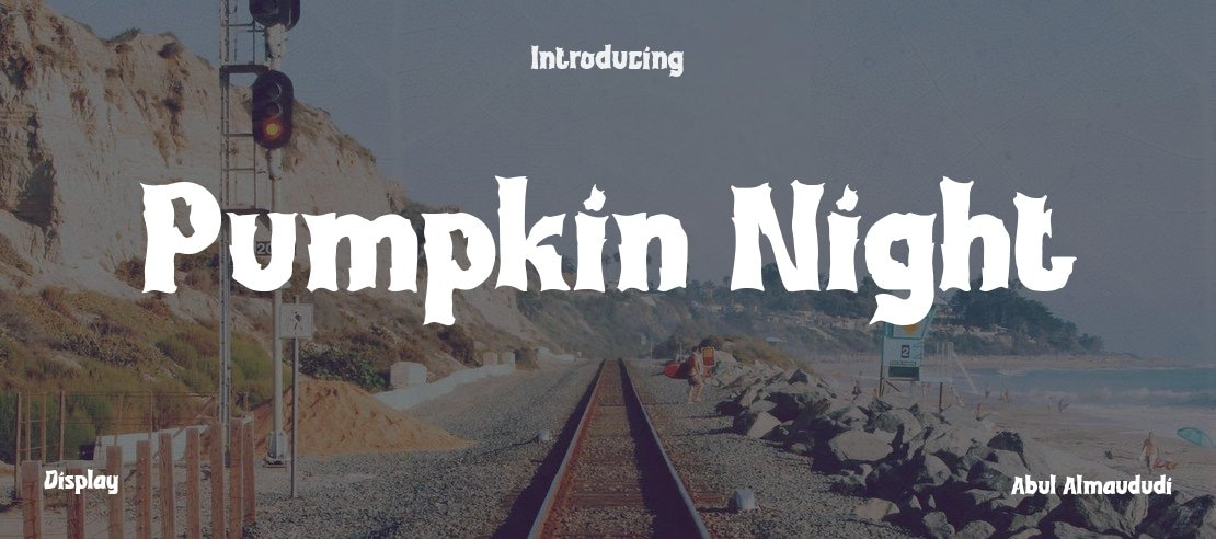 Pumpkin Night Font