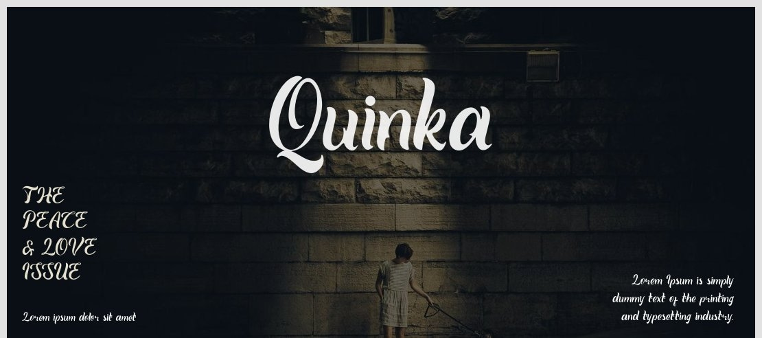 Quinka Font