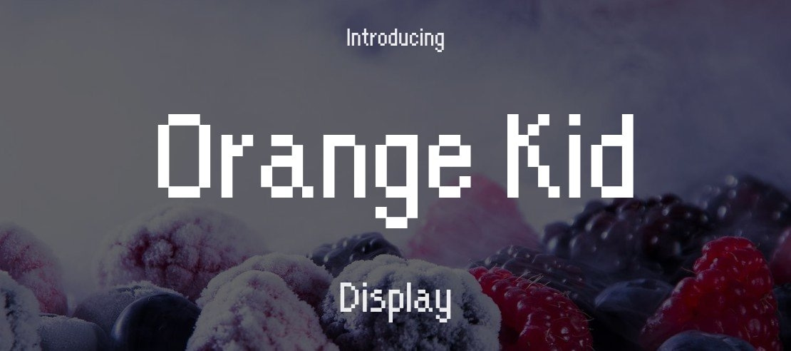 Orange Kid Font