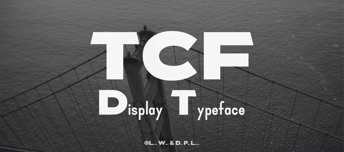 TCF Display Font