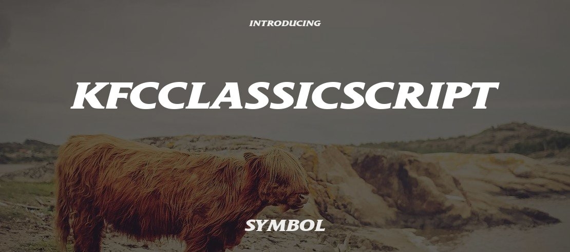 KFCClassicScript Font