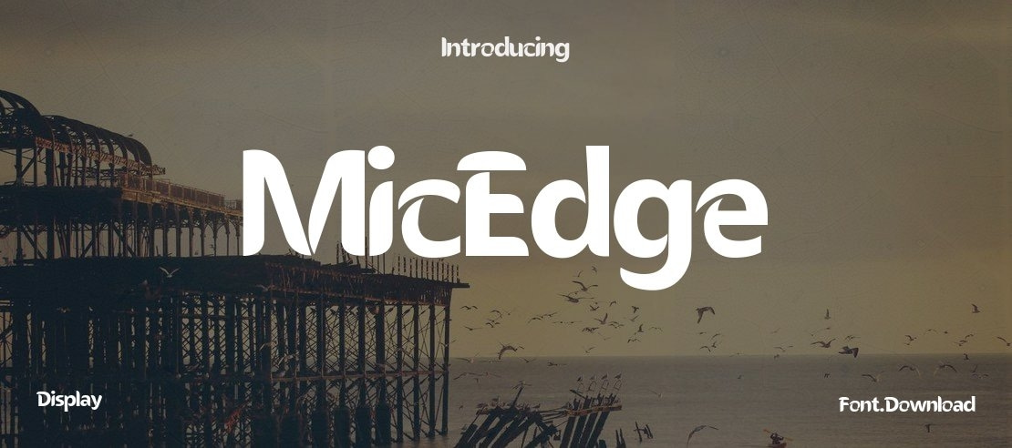 MicEdge Font