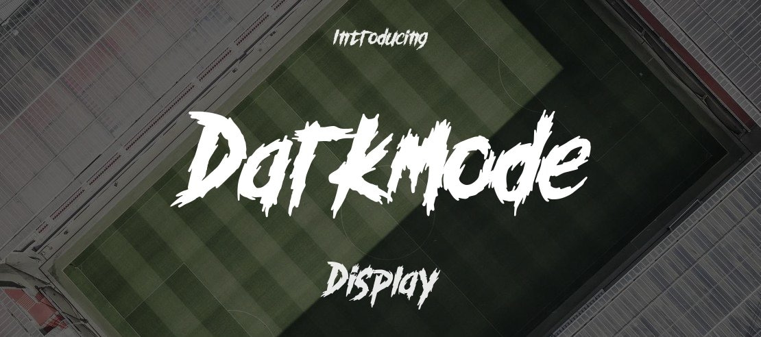 Darkmode Font