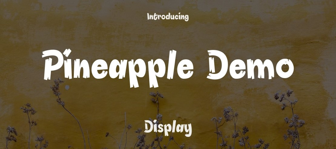 Pineapple Demo Font