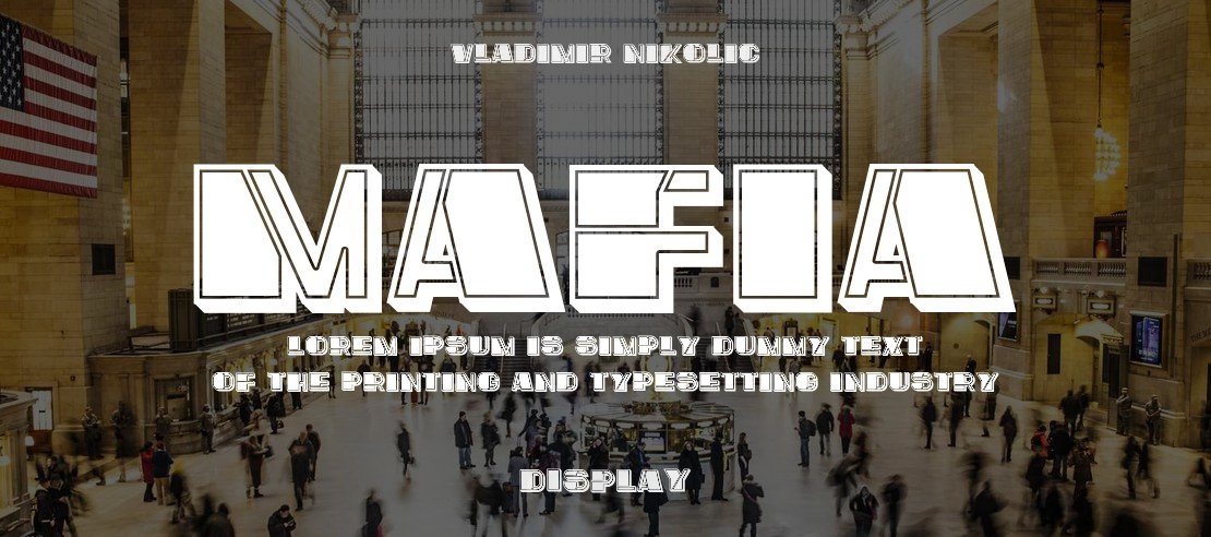 Mafia Font Family