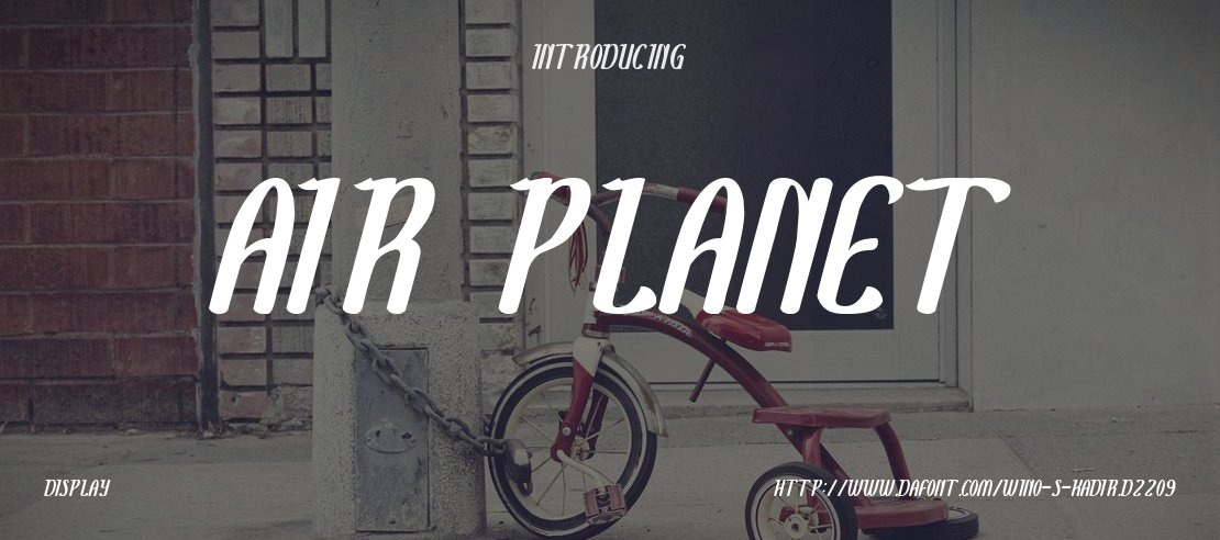 Air Planet Font