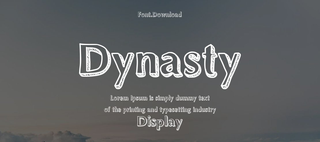 Dynasty Font