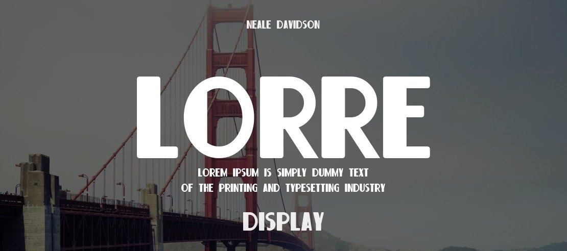 Lorre Font Family