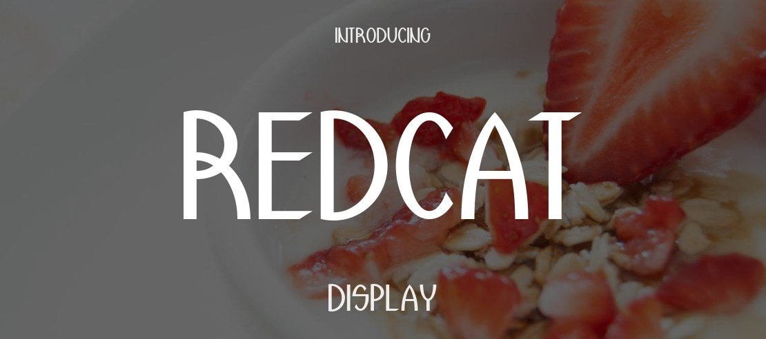 Redcat Font