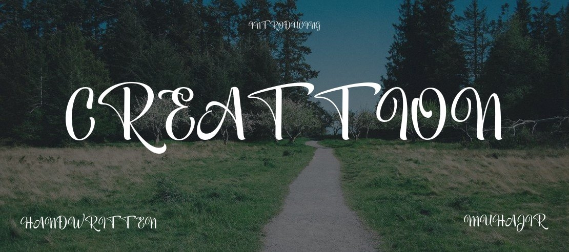 Creattion Font