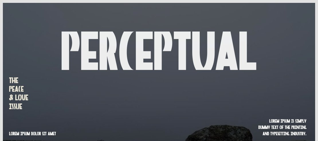 Perceptual Font