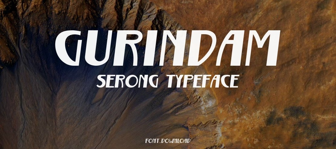 Gurindam Serong Font Family