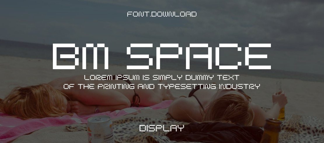 BM Space Font