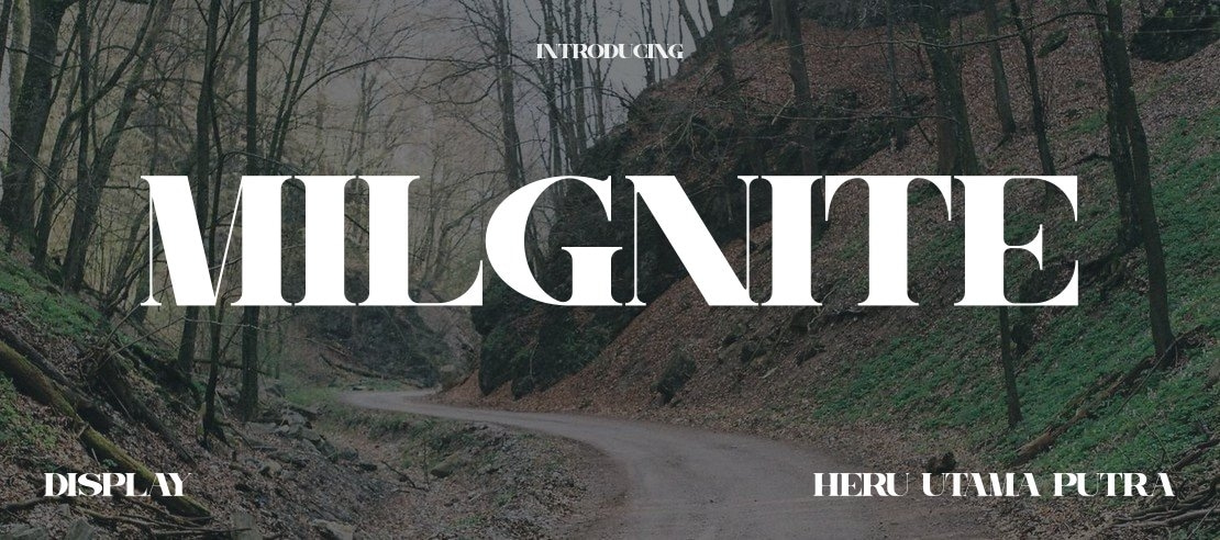 Milgnite Font