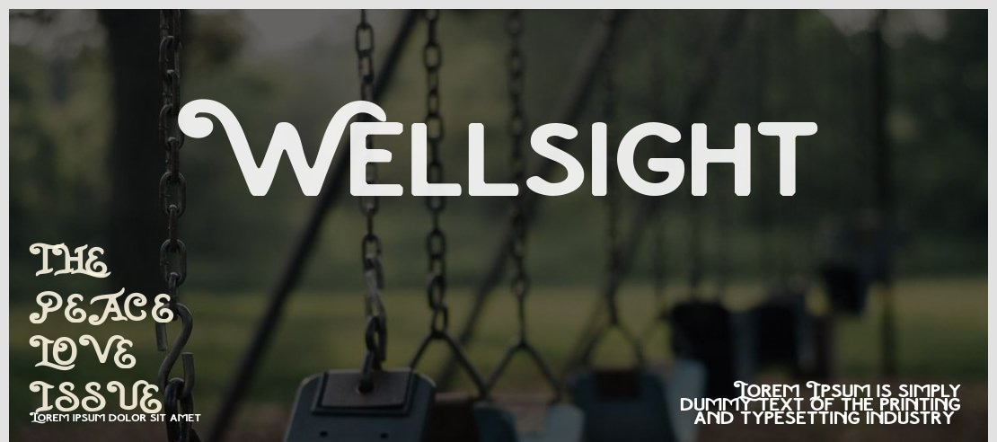 Wellsight Font