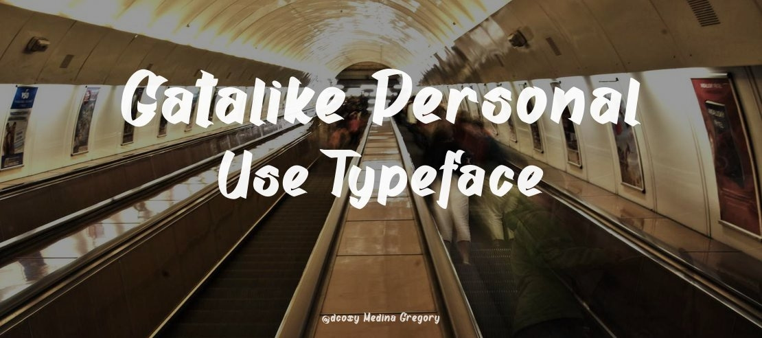 Gatalike_Personal Use Font