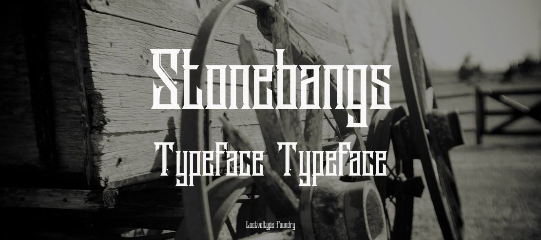 Stonebangs Typeface Font