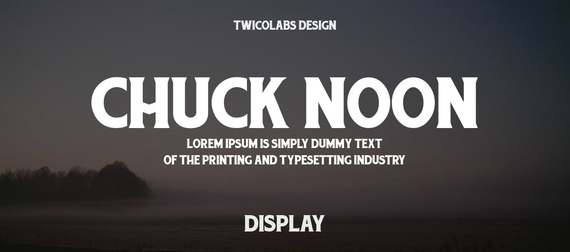 Chuck Noon Font