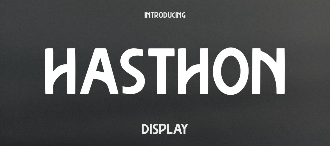 Hasthon Font