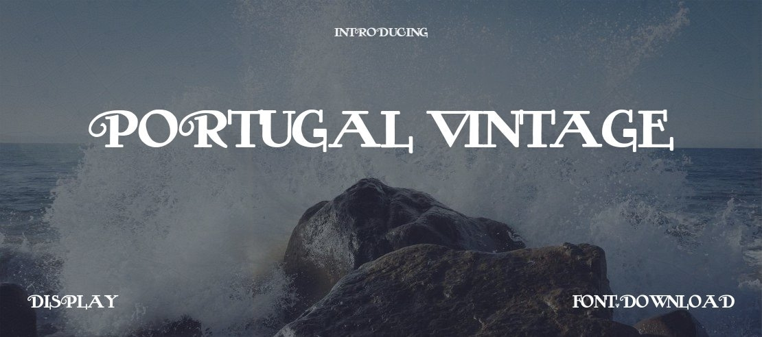 Portugal Vintage Font
