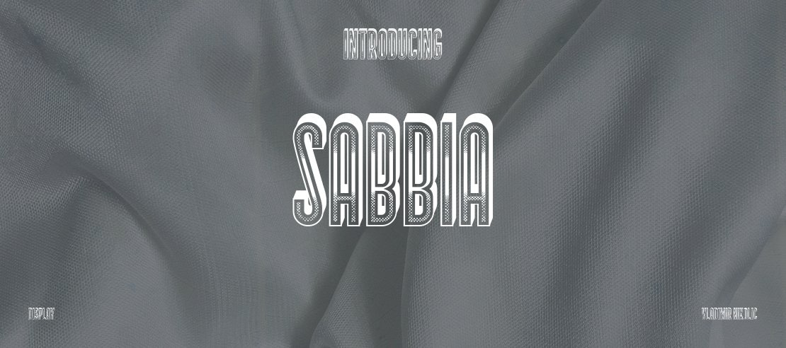 Sabbia Font