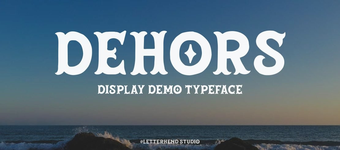 Dehors Display DEMO Font