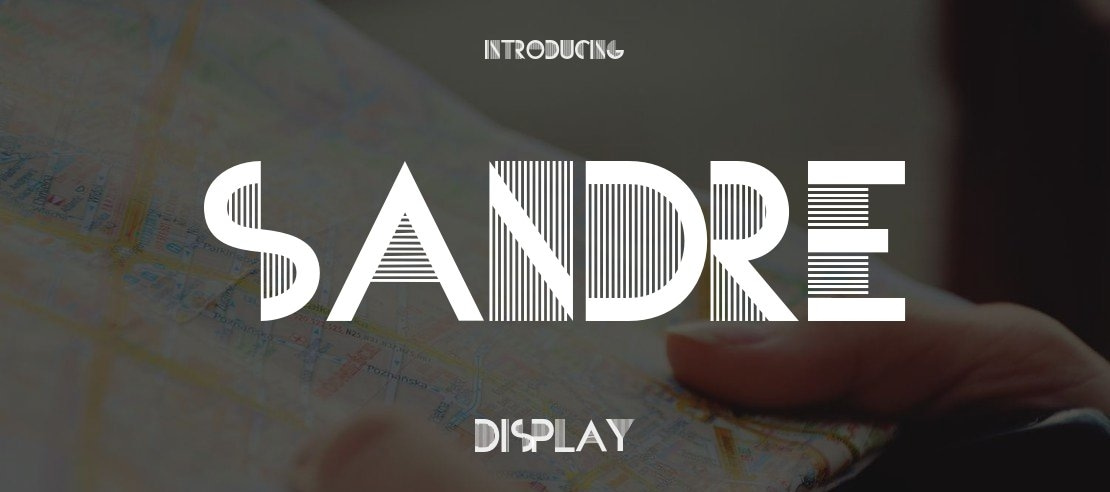 SANDRE Font