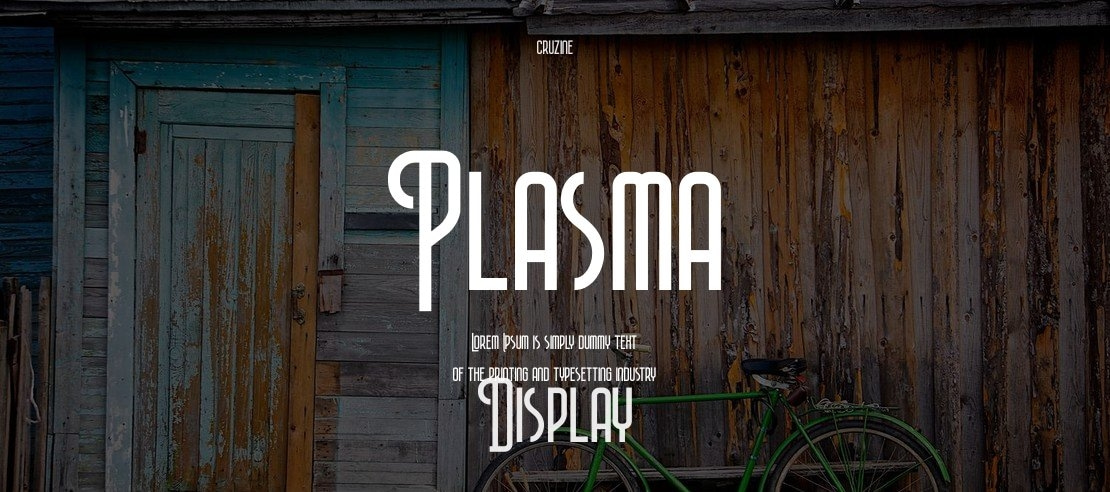 Plasma Font