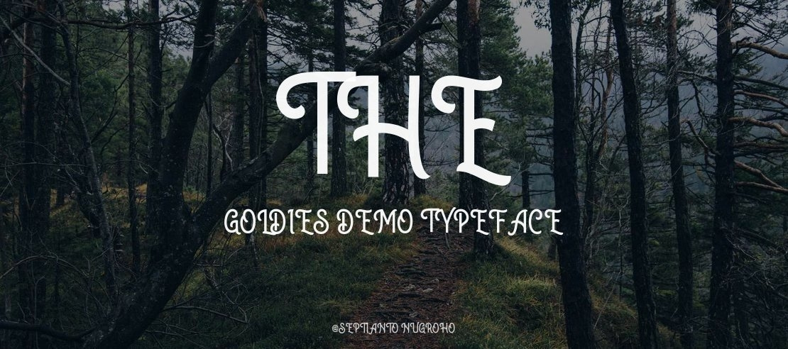 The Goldies DEMO Font