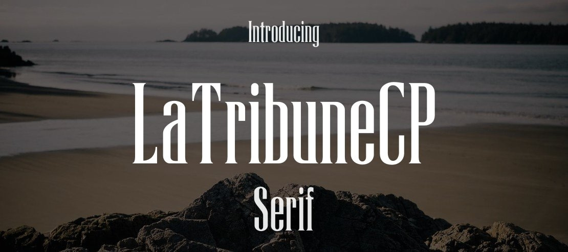 LaTribuneCP Font