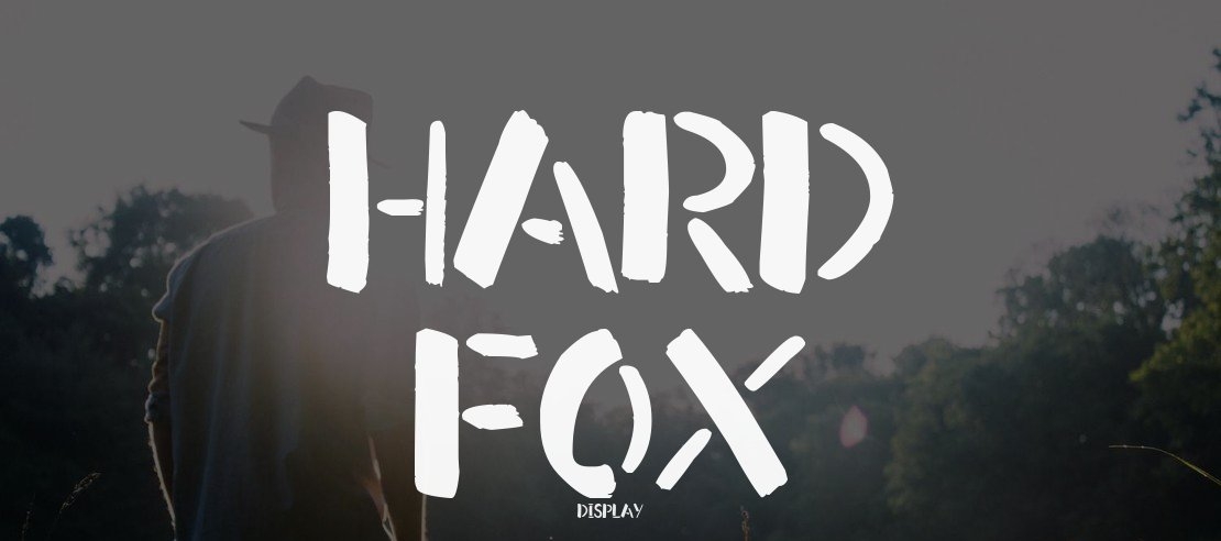 Hard Fox Font