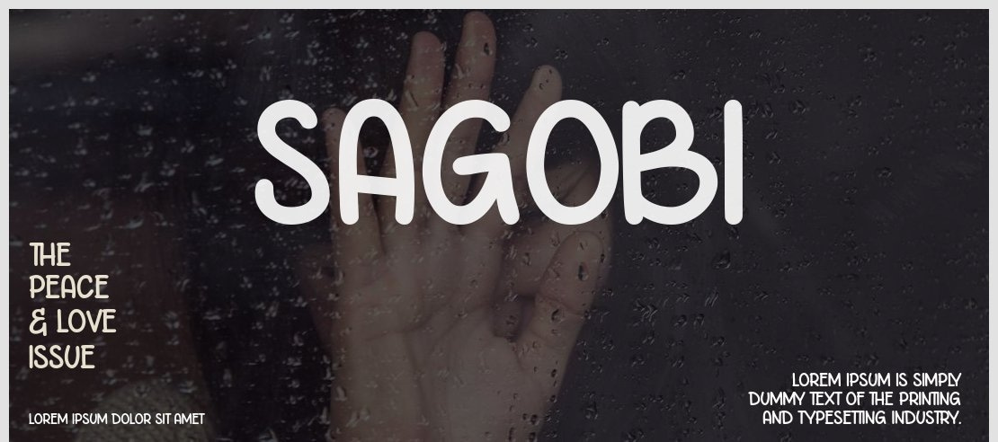 Sagobi Font Family