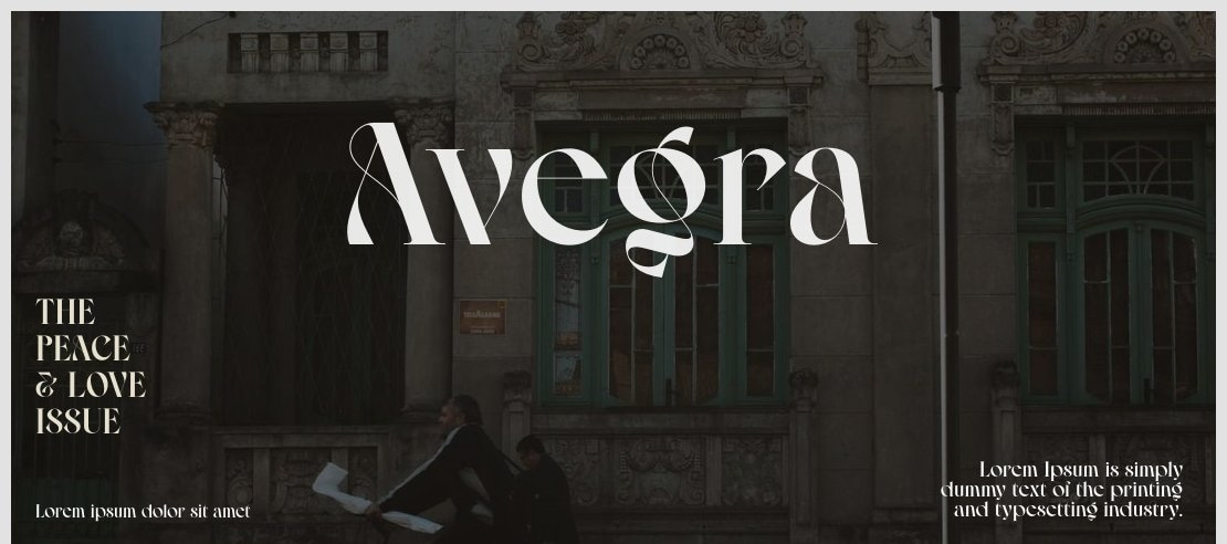 Avegra Font
