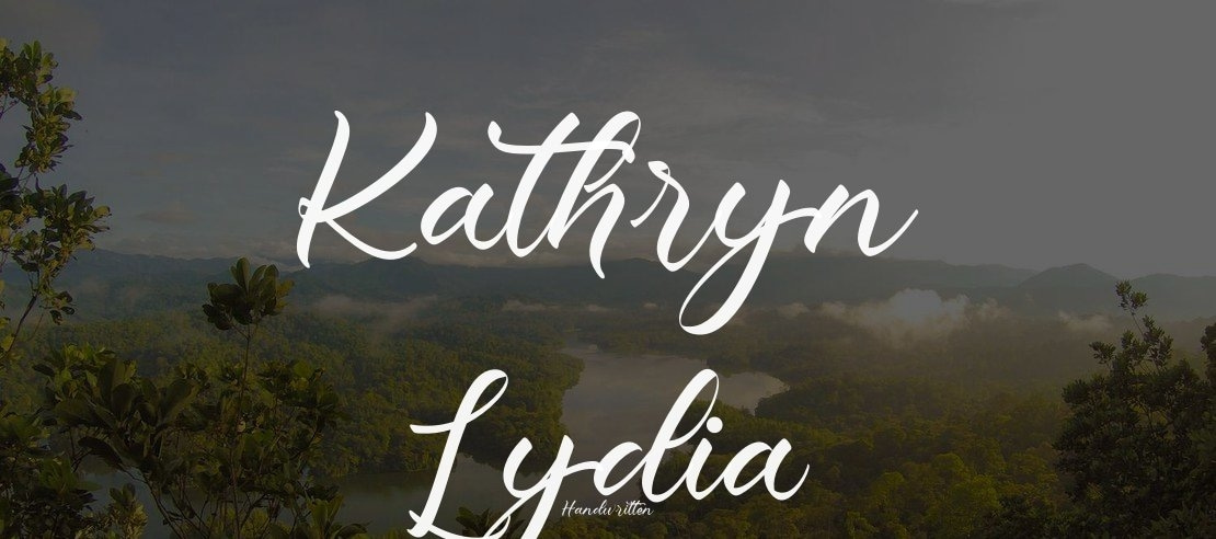 Kathryn Lydia Font