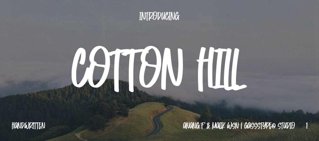 Cotton Hill Font