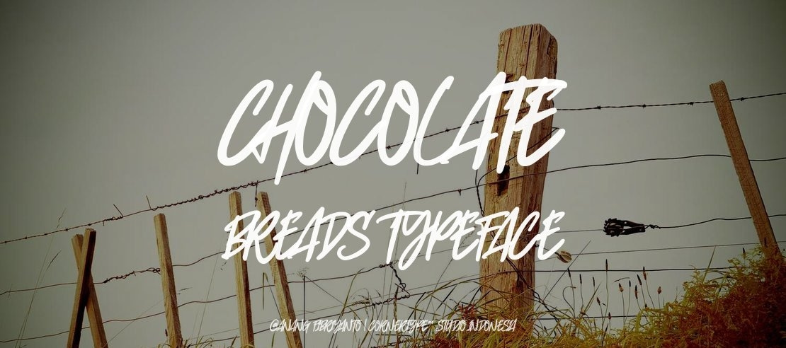 Chocolate Breads Font