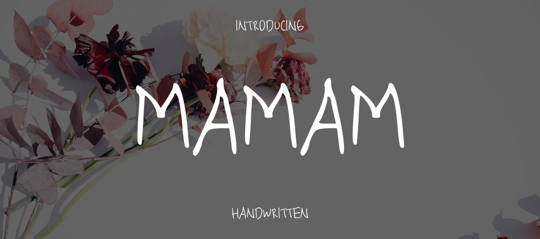Mamam Font