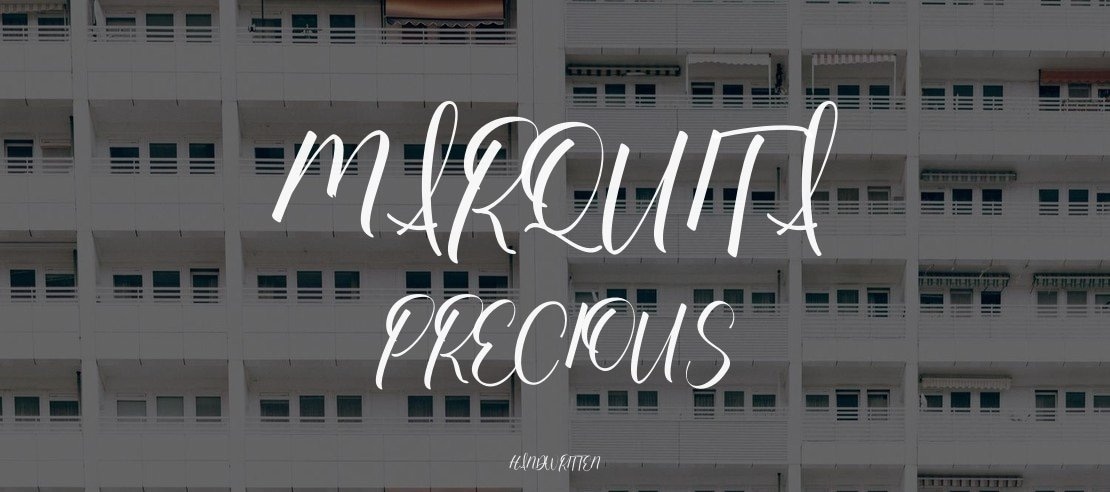 Marquita Precious Font