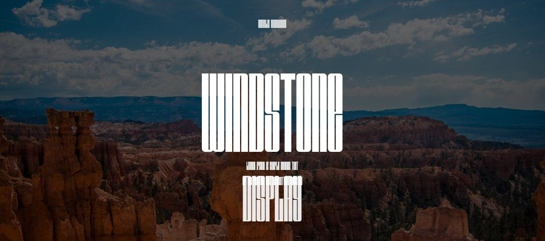 Windstone Font