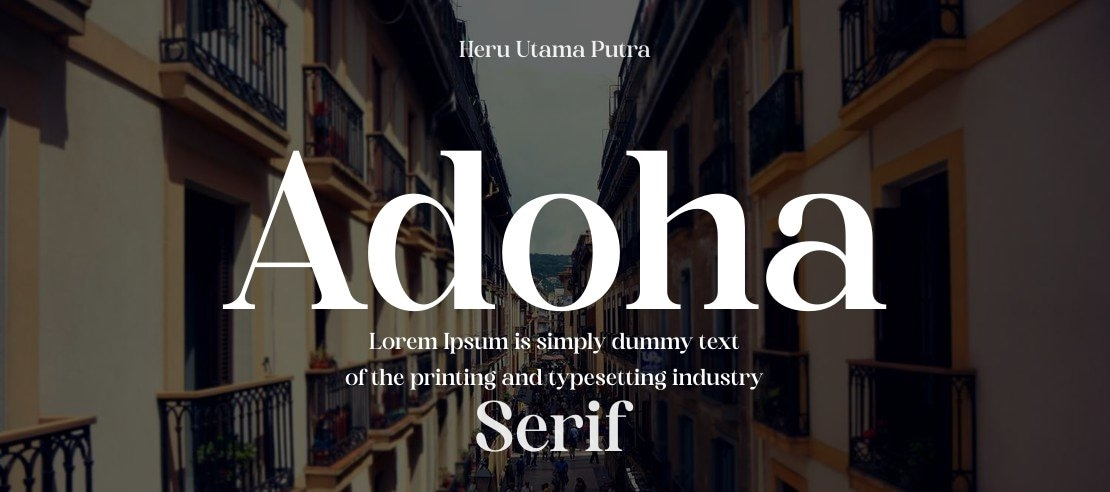 Adoha Font