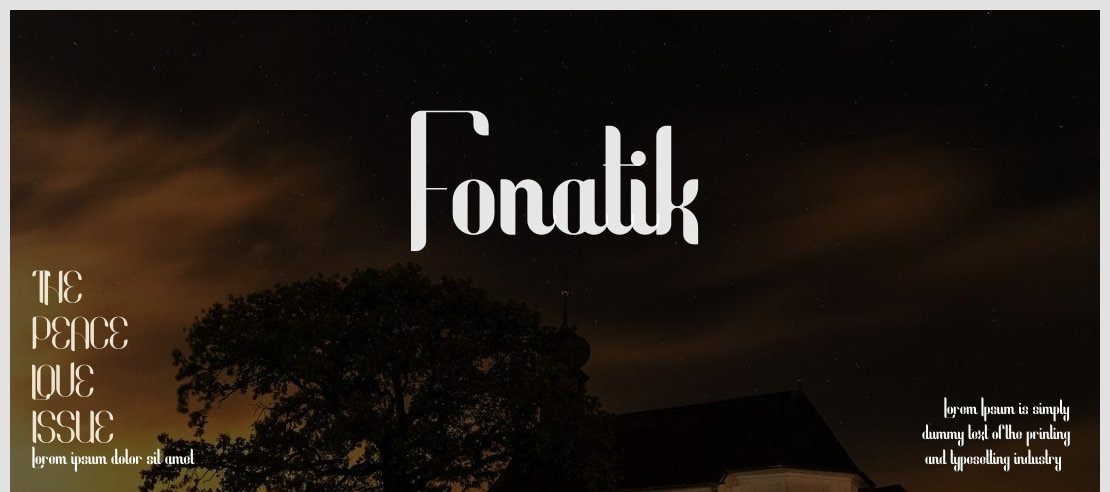 Fonatik Font